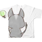 moca's  atelierのあにまるくえすと All-Over Print T-Shirt :back