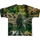 ganja manの420 All-Over Print T-Shirt :back