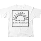 SAKATA DOJOのカリフォルニア系 フルグラフィックTシャツの背面