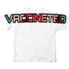 Shop-TのVACCINETED デザイン All-Over Print T-Shirt :back