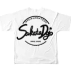 SAKATA DOJOのシンプルロゴ All-Over Print T-Shirt :back