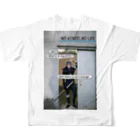 YANOのお店のKOTE くん All-Over Print T-Shirt :back