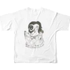 ReverieSwag(レヴェリースワッグ)のRSピエロTシャツ All-Over Print T-Shirt :back
