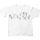 ancrpsのゆいの似顔絵2 All-Over Print T-Shirt :back