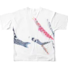 Kitarouの鯉のぼり All-Over Print T-Shirt :back