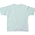 いきもの大好き！ほほえみフレンズのアザラシの温泉タイム All-Over Print T-Shirt :back