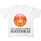 hatenkaiの覇天会のグッズ5 フルグラフィックTシャツの背面