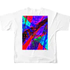 Kanamalandのさいばー All-Over Print T-Shirt :back