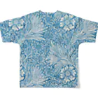 fullTshirt_PublicDoのMarigold pattern 1875 フルグラフィックTシャツの背面