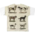 J. Jeffery Print Galleryの1802年ドイツの犬たち All-Over Print T-Shirt :back