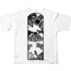 JUN_Designの富士の夜2 All-Over Print T-Shirt :back