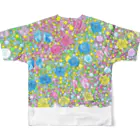 くくるばなの夢の中 All-Over Print T-Shirt :back