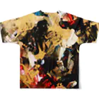 ゆうたろ/yutaroのフルグラフィックT All-Over Print T-Shirt :back