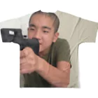 tikuのセクシースナイパー フルグラフィックTシャツの背面