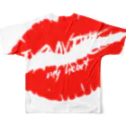 Ａ’ｚｗｏｒｋＳのハートに火をつけて！ All-Over Print T-Shirt :back