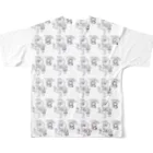 saoriのsea art All-Over Print T-Shirt :back