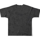 Military Casual LittleJoke のCamo NightCamp 夜用迷彩 サバゲー装備 All-Over Print T-Shirt :back