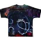 【ホラー専門店】ジルショップの(縦長)Dark Gothic All-Over Print T-Shirt :back