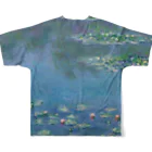 artgalleryのWater Lilies フルグラフィックTシャツの背面