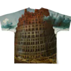 artgalleryのDe Toren van Babel All-Over Print T-Shirt :back