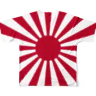 日乃丸本舗のRising sun flag フルグラフィックTシャツの背面