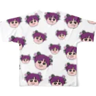 YABACUBE INC. ONLINE SHOPのRICHAN All-Over Print T-Shirt :back