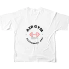 AIR GYMyのAIR GYM 3 フルグラフィックTシャツの背面