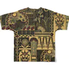 YS VINTAGE WORKSのボタニカル All-Over Print T-Shirt :back