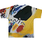 impressionismのWassily Kandinsky - Impression III (Konzert) All-Over Print T-Shirt :back