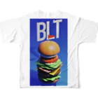 やまやのBLT🍔 フルグラフィックTシャツの背面