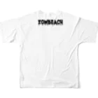 伊野孝行ストアのzombeach All-Over Print T-Shirt :back