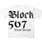 Talow Design の2022サンシャインブロークン All-Over Print T-Shirt :back