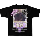 みっぴーの🎀2/22は『猫の日』と『夫婦の日』の記念品です🐱🐈✨ フルグラフィックTシャツの背面
