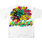 gerberasgerberaのgerberasgerbera フルグラフィックTシャツの背面