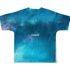 【ホラー専門店】ジルショップの宇宙空 All-Over Print T-Shirt :back