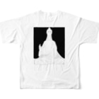 TORIRIの祈りと鎮魂 All-Over Print T-Shirt :back