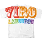 7IRO GLAMOUROUSの7IRO GLAMOUROUSフルグラフィック フルグラフィックTシャツの背面