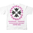 666Candyのgushi All-Over Print T-Shirt :back