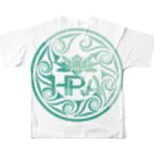 HRAWWのHRAWW 2022S/S 新作PalmTree(G) BIG T-shirt フルグラフィックTシャツの背面