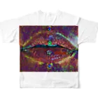 凛々子 のタン All-Over Print T-Shirt :back