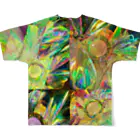 PoooLandのTrip into the New Earth All-Over Print T-Shirt :back