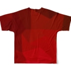 gemgemshopのポリゴン (赤) All-Over Print T-Shirt :back