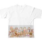 murmur in the SodaのMarbleshkas in line All-Over Print T-Shirt :back