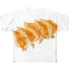 絵を描くサンマの餃子のお洋服 All-Over Print T-Shirt