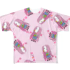 みかちんのアマビエ総柄🎀 All-Over Print T-Shirt