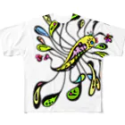 ひなたのgeji geji color All-Over Print T-Shirt