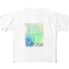 Laugh Rain Laboのrelax.T-shirt フルグラフィックTシャツ
