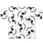 由々式会社らふらいんのフォックスちゃん【1期生：yuyushiki_origin】 All-Over Print T-Shirt