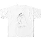 まねきネコのセクシーなオヤジ All-Over Print T-Shirt