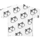 ネクストのきゅるるん猫　総柄 All-Over Print T-Shirt